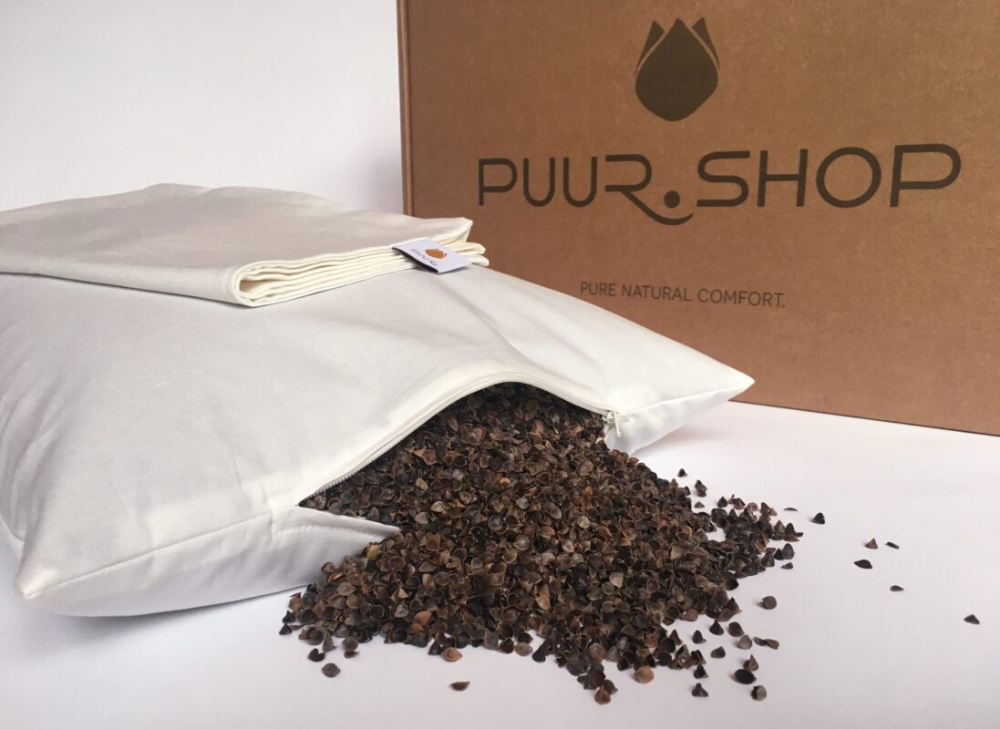 Boekweitdoppen kussen